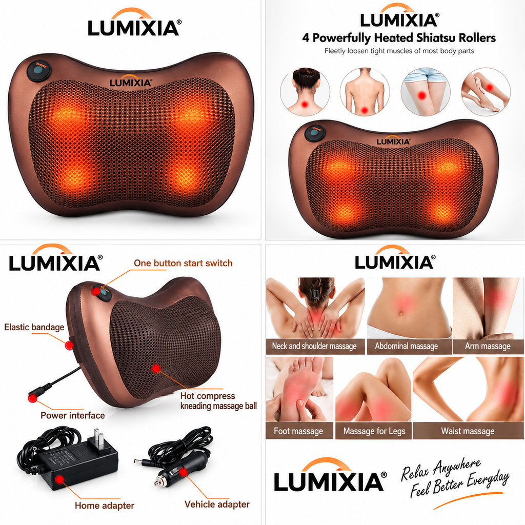 LUMIXIA® - Relaxation Massage Pillow™